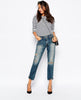 Slim Ankle Leg Jean